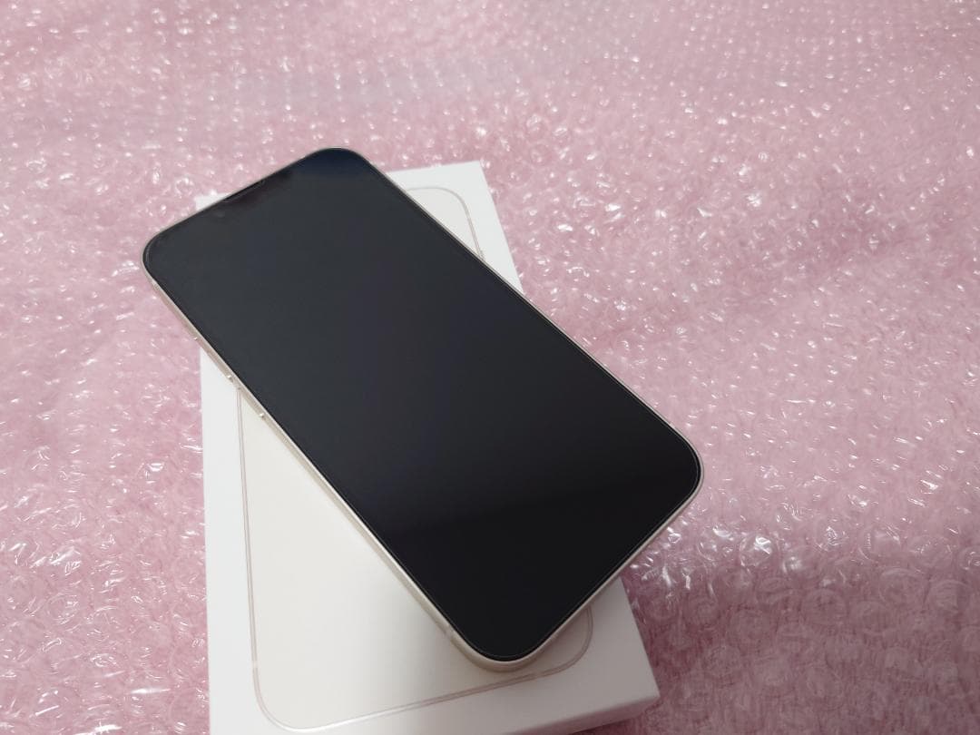 [新品・超美品] Apple iPhone 13 スターライト SIMフリー