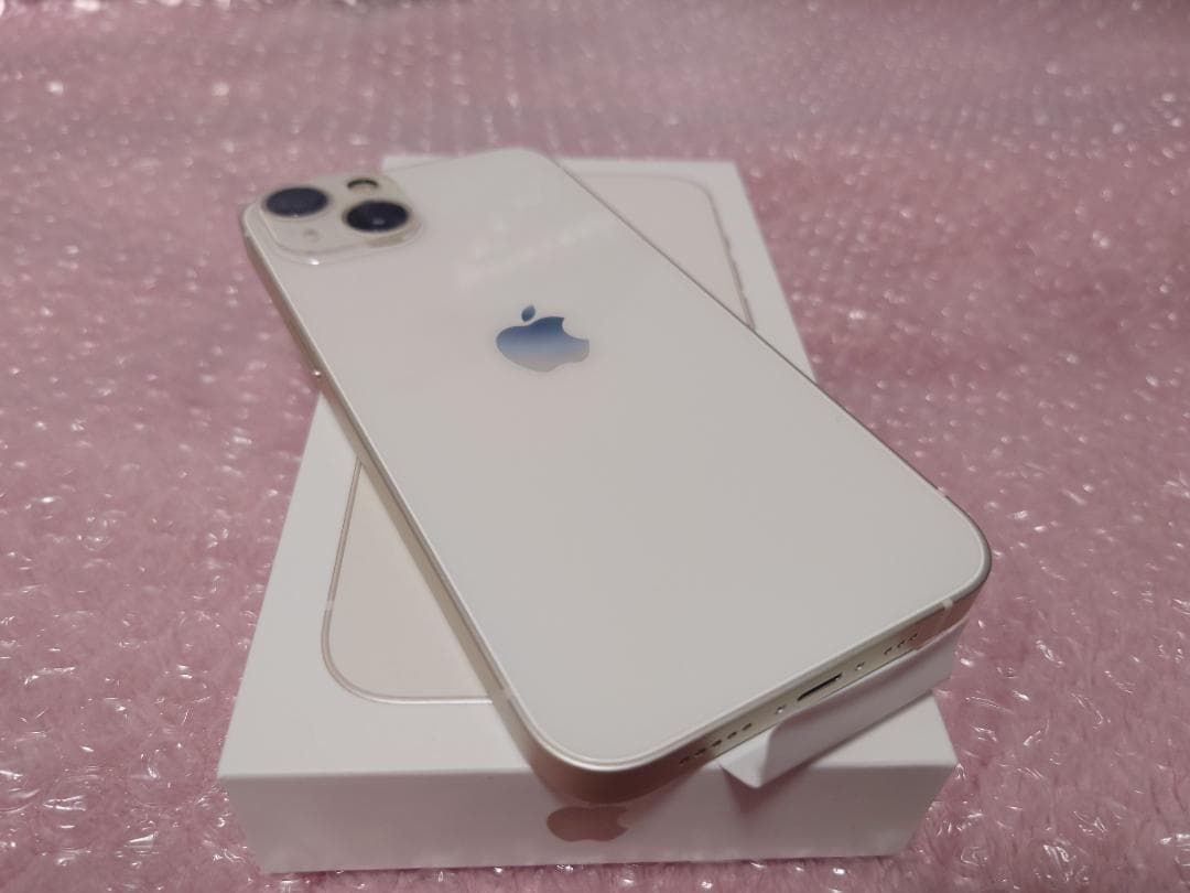 [新品・超美品] Apple iPhone 13 スターライト SIMフリー