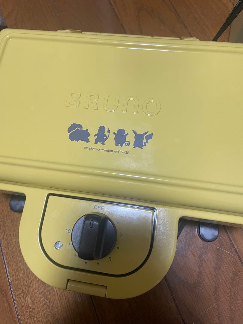 BRUNO ポケモン ホットサンドメーカー ダブル