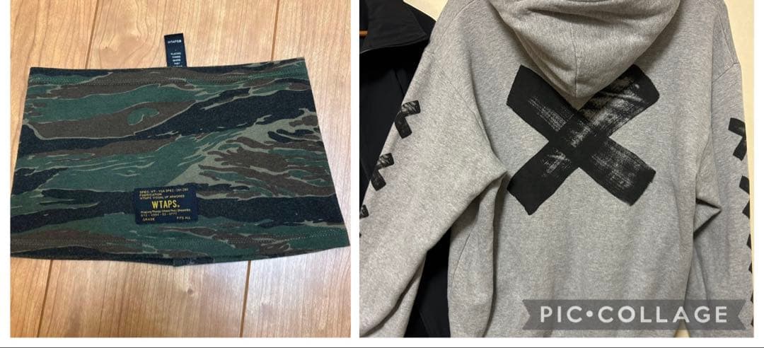 WTAPS MMXX SCREEN SWEAT HOODIE グレー Mオマケ付