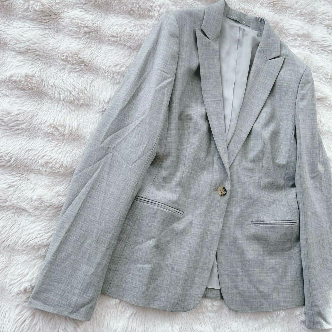 大きいサイズ42/40✨セオリーリュクス★パンツスーツ　セット　エグゼクティブ