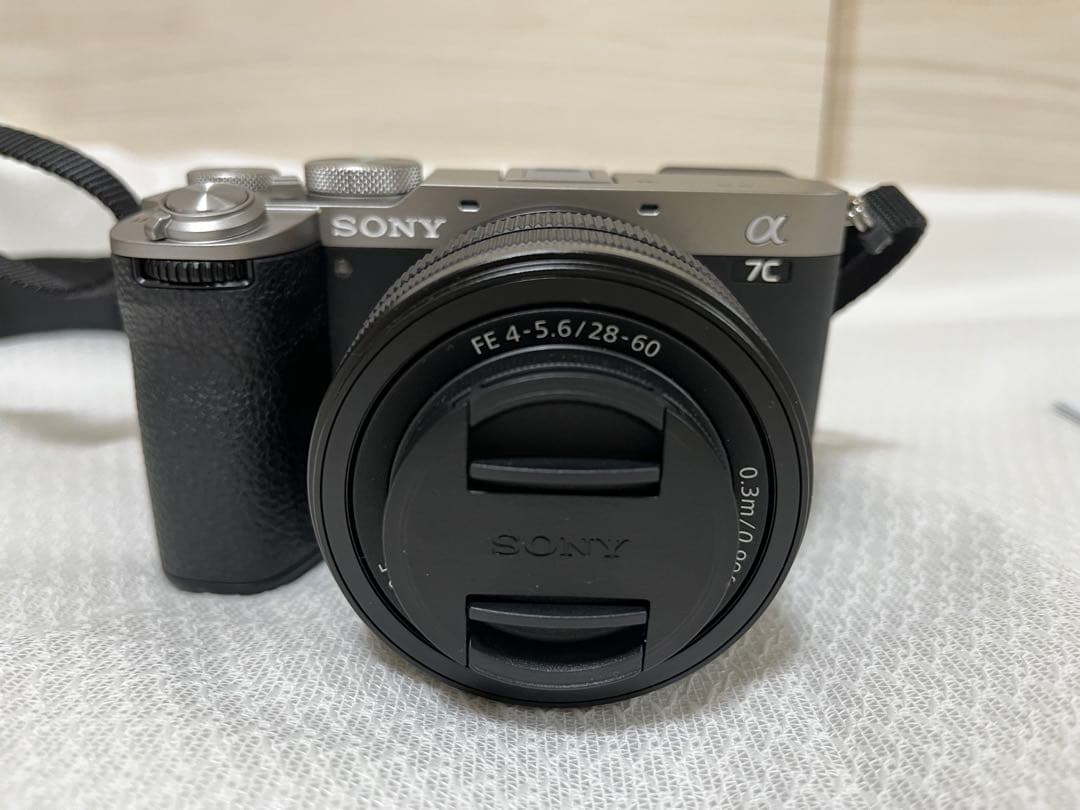 SONY α7CⅡミラーレス一眼 本体とレンズ付き