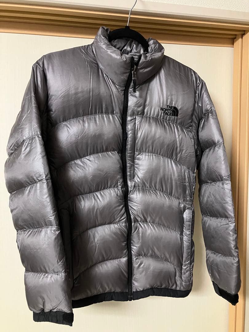 トラ　　ノースフェイス　アコンカグアジャケット　Mサイズ グレー　美品