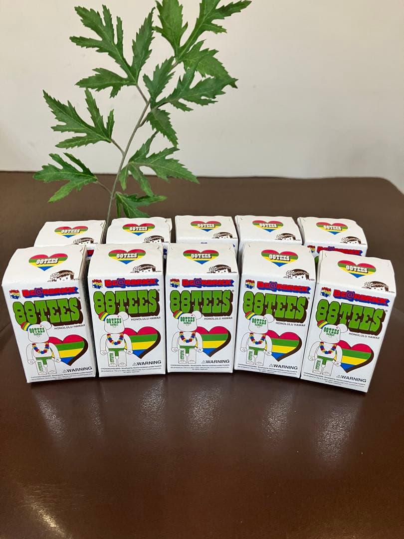 ベアブリックBE@RBRICK 88TEES メディコムトイ100% 新品10個