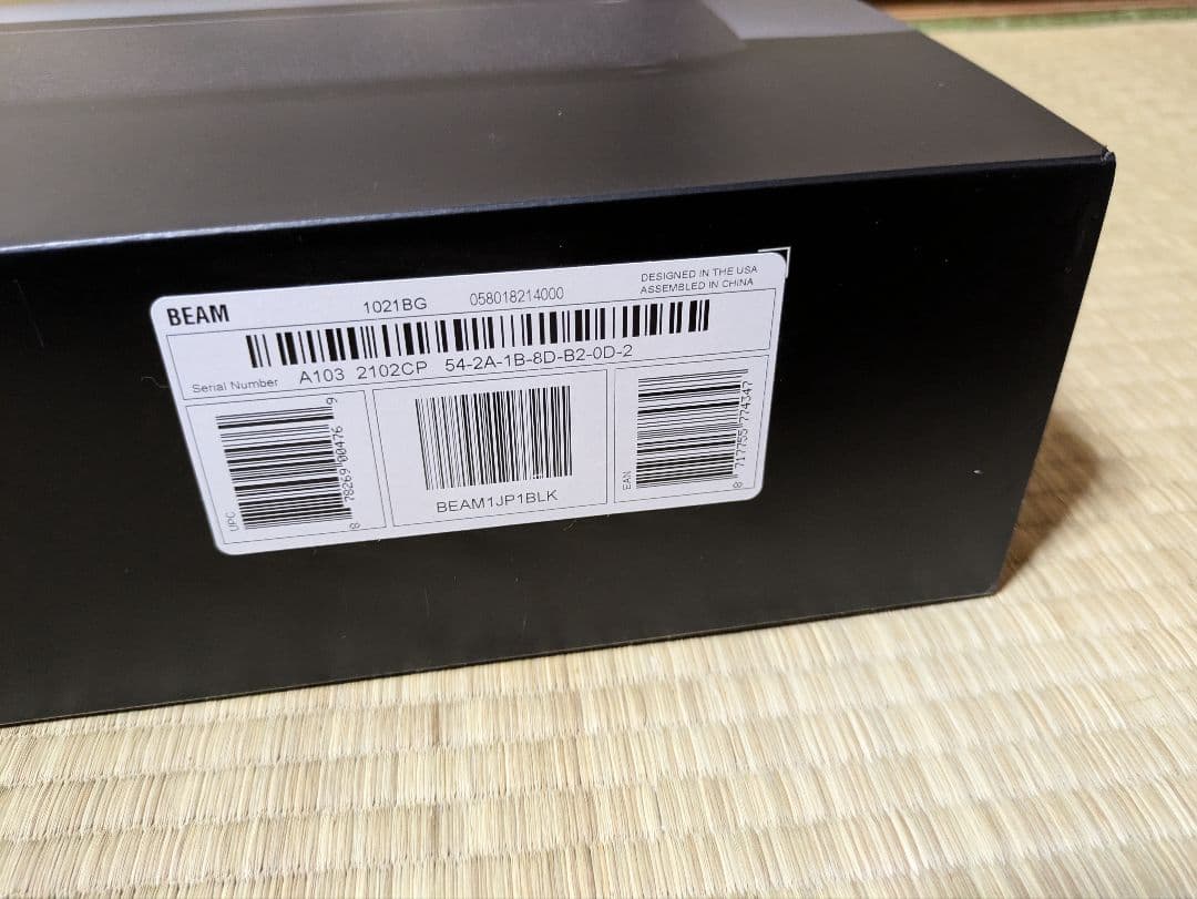 Sonos ソノス Beam ビーム Soundbar BEAM1JP1