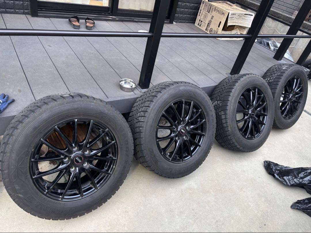 16インチ スタッドレスタイヤセット オデッセイRC