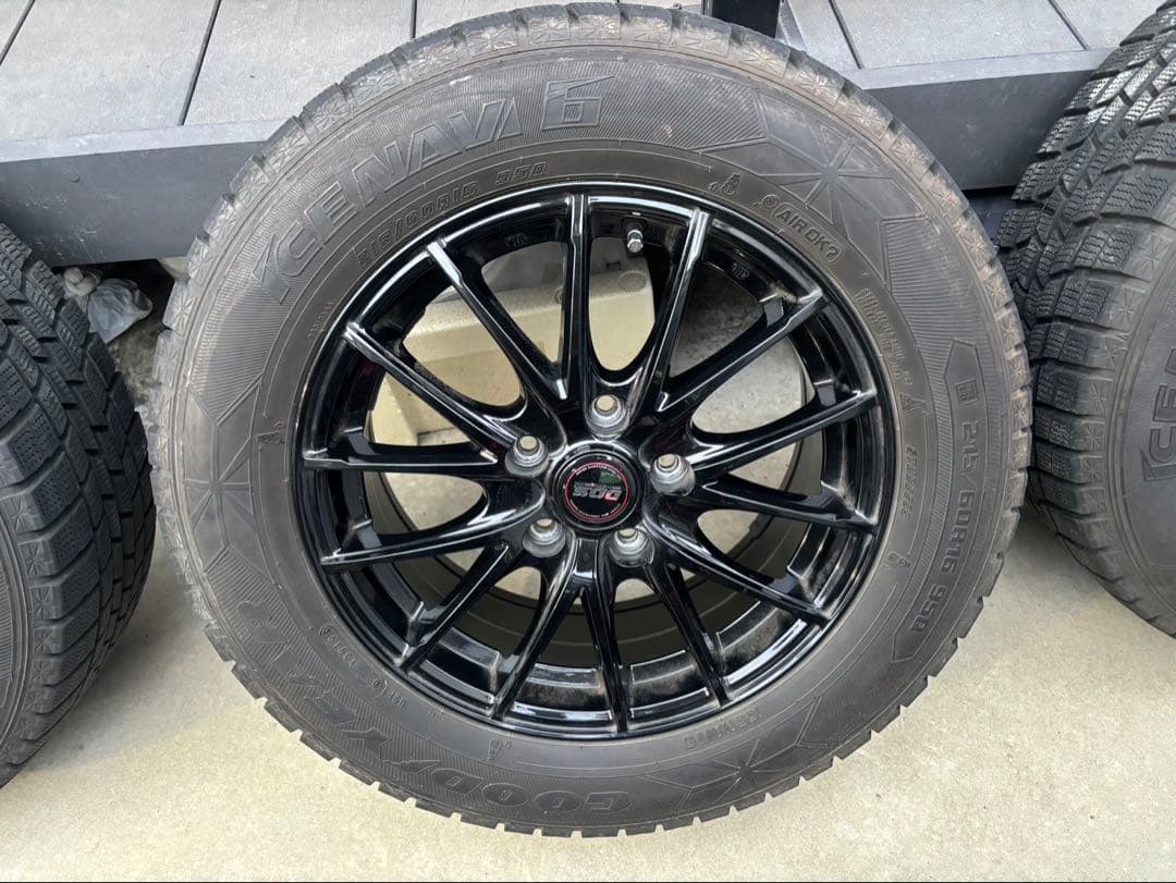 16インチ スタッドレスタイヤセット オデッセイRC