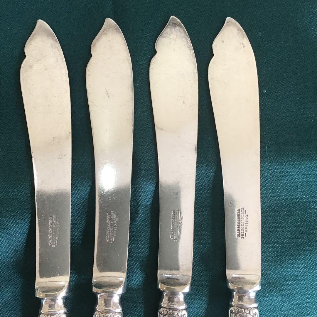 マッピンアンドウェッブ　デザートナイフ&フォーク　4組8本セット