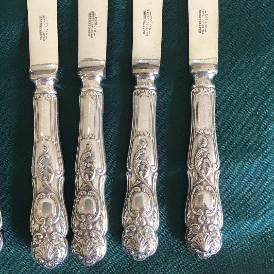 マッピンアンドウェッブ　デザートナイフ&フォーク　4組8本セット