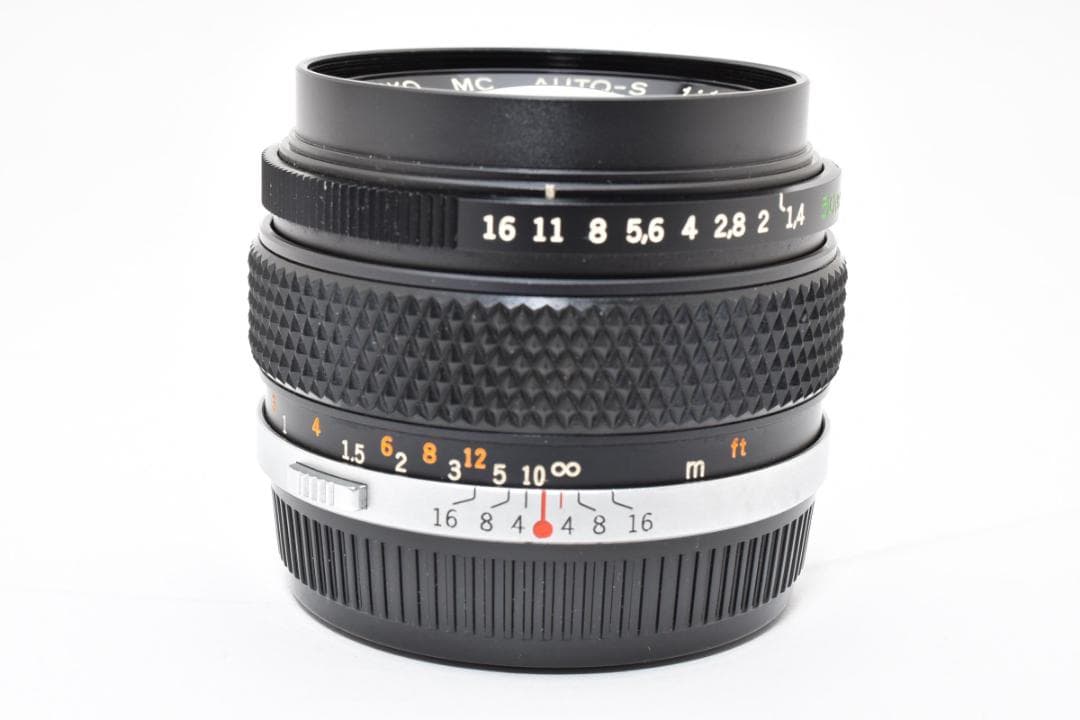 ★美品★オリンパス ZUIKO AUTO-S 50mmf1.4元箱付き#1540