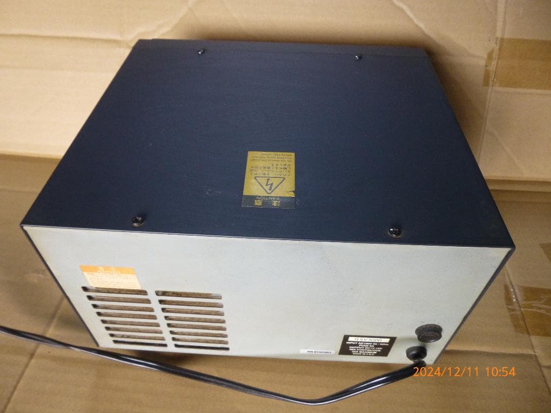 DIAMOND　34A　大型トランス式安定化電源　美品