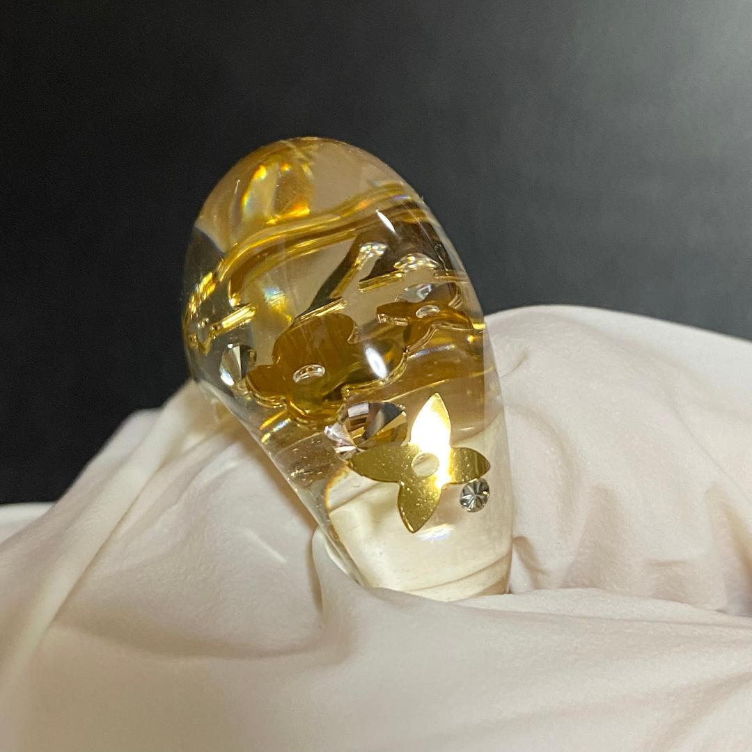 LOUIS VUITTON ルイヴィトン クリアリング 指輪 約13号 M