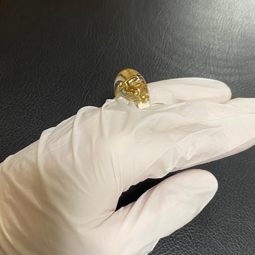 LOUIS VUITTON ルイヴィトン クリアリング 指輪 約13号 M