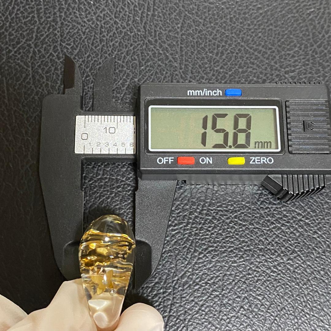 LOUIS VUITTON ルイヴィトン クリアリング 指輪 約13号 M