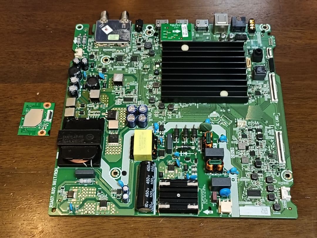 TOSHIBA REGZA 50V型 50C350X メイン基盤 wifi基盤