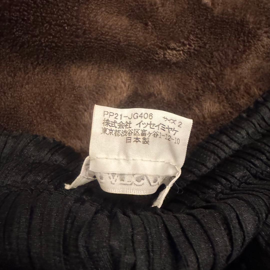 PLEATS PLEASEスカート ダークグレー サイズ2