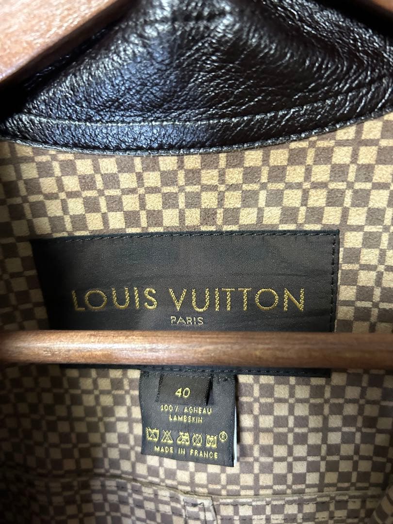 L*y様 希少 ルイヴィトン◉ライダースJKT ビンテージ