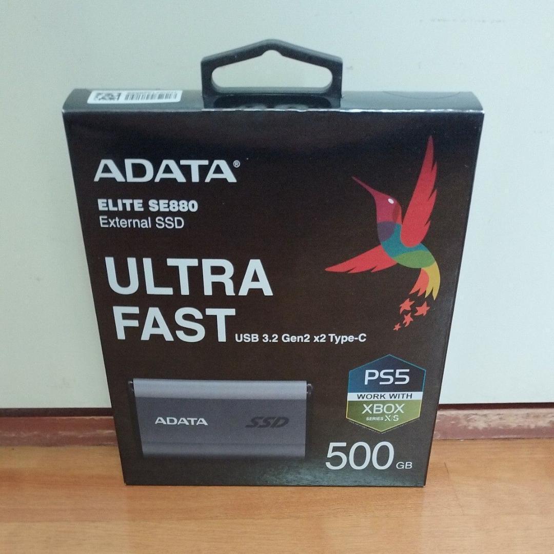 ADATA SE880 ポータブル SSD 500GB USB 3.2 Gen