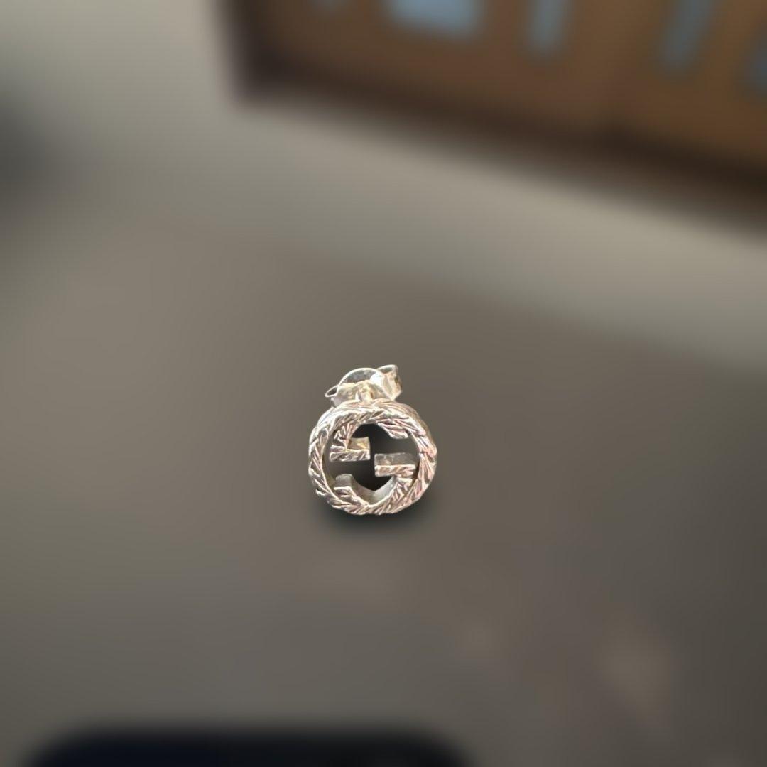 ✨GUCCI earringグッチピアス インターロッキングG SV925 片耳