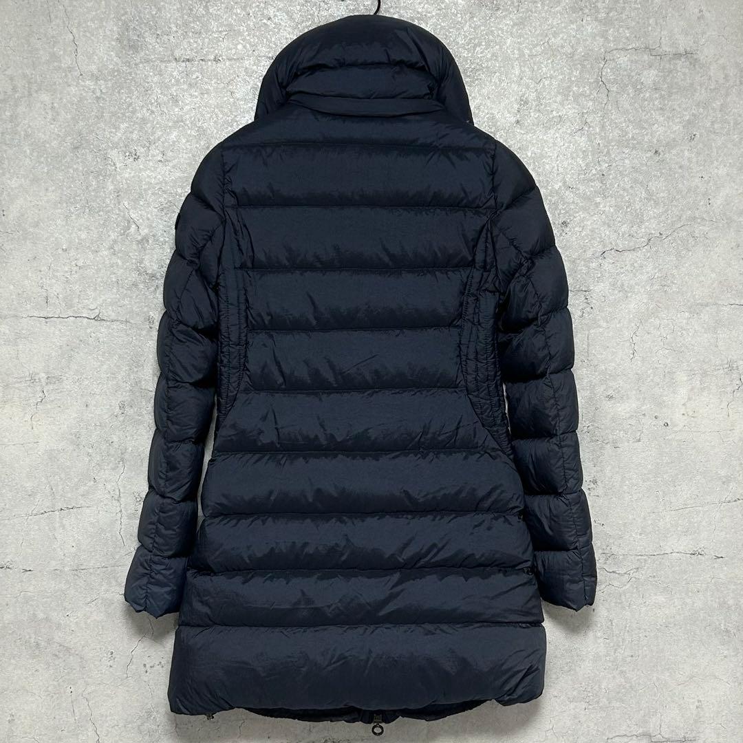 タトラス SABRINA ダウン ジャケット コート Aライン ネイビー 01