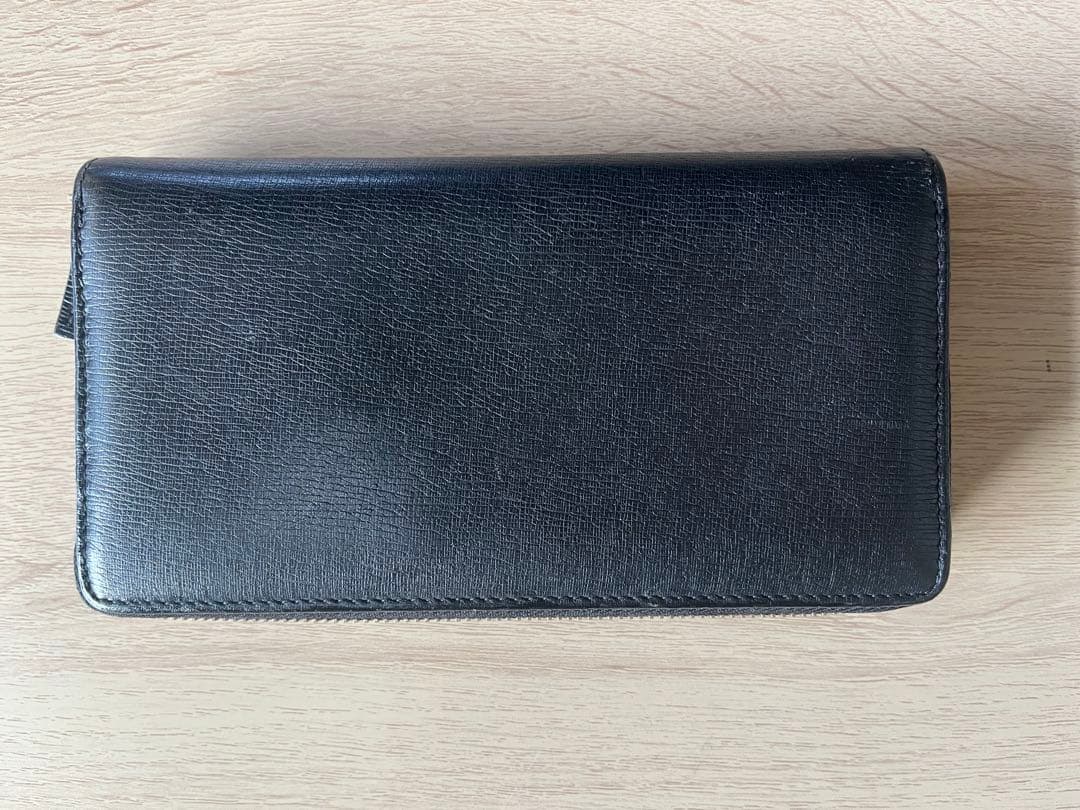 GUCCI ブラック レザー 長財布