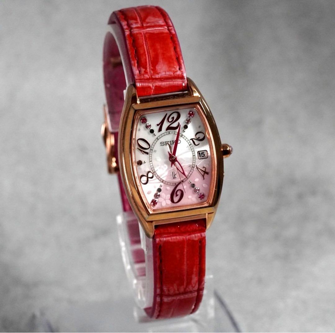 SEIKO セイコー ルキア SAKURA レディース 腕時計 限定 トノー