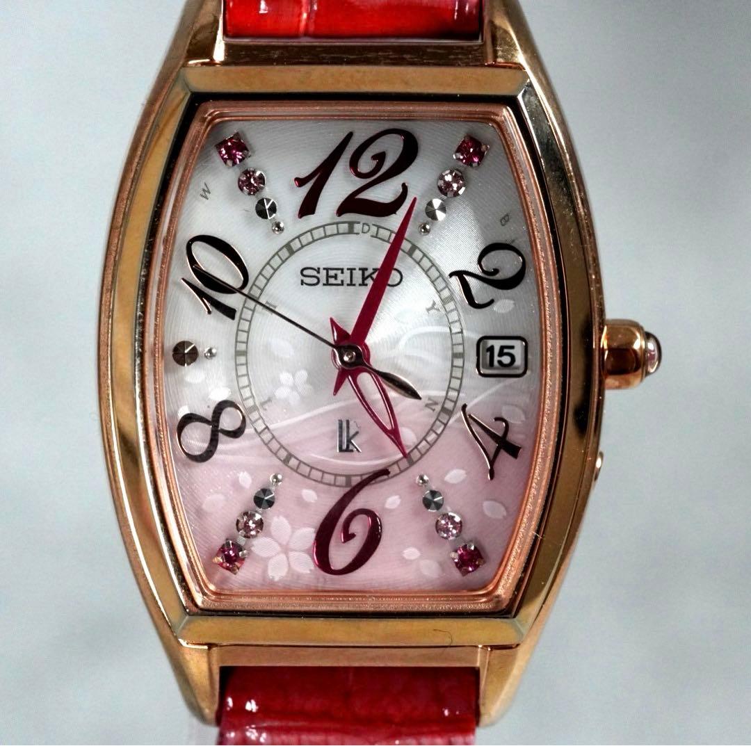 SEIKO セイコー ルキア SAKURA レディース 腕時計 限定 トノー