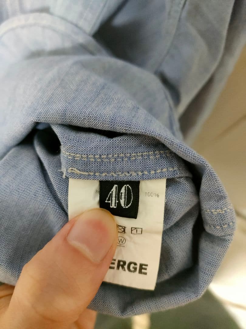 auberge シャンブレーシャツ charrotte rose