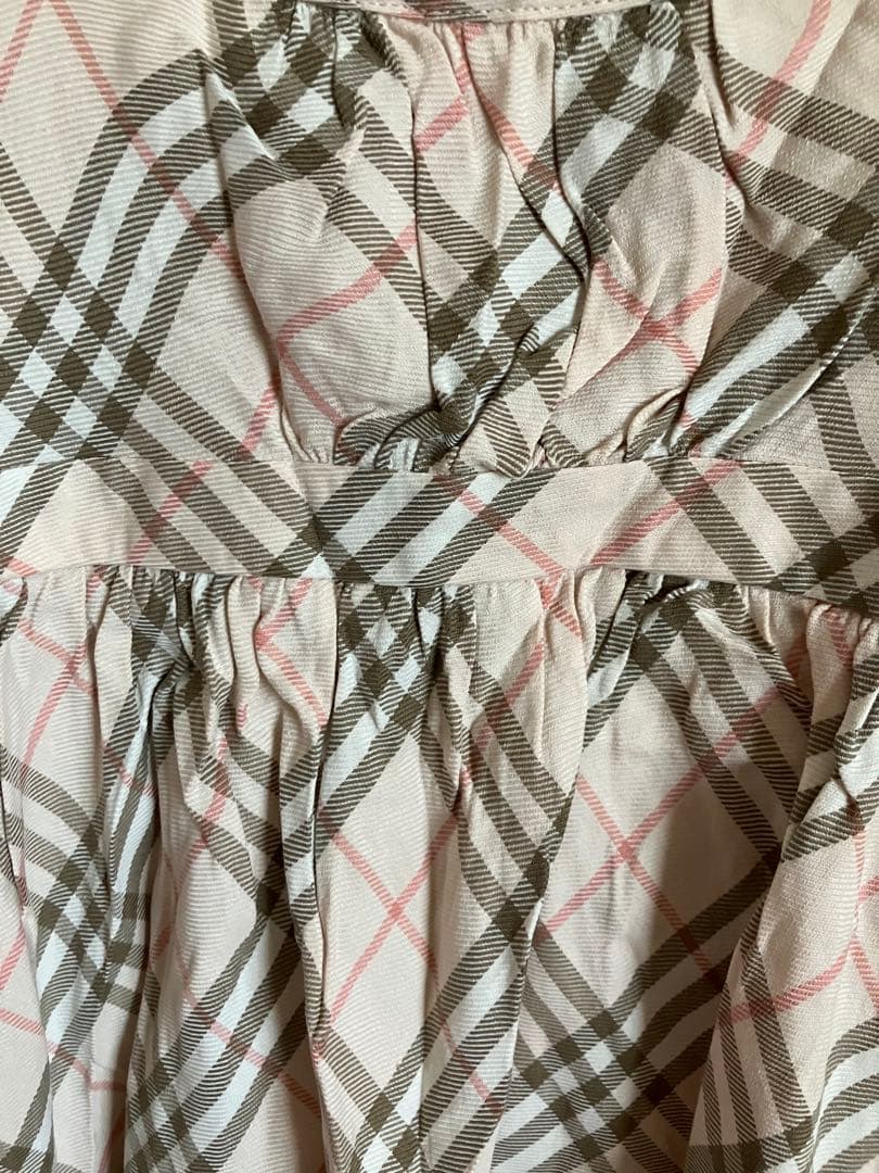 バーバリーブルーレーベル　ノバチェックキャミソール　Y2K