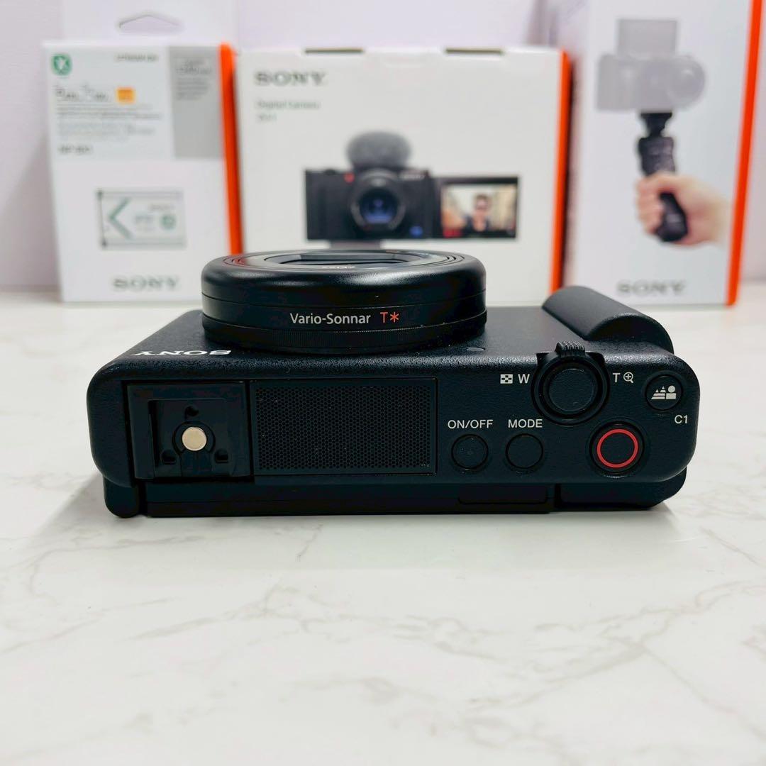 SONY VLOGCAM ZV-1G シューティンググリップキット ブラック