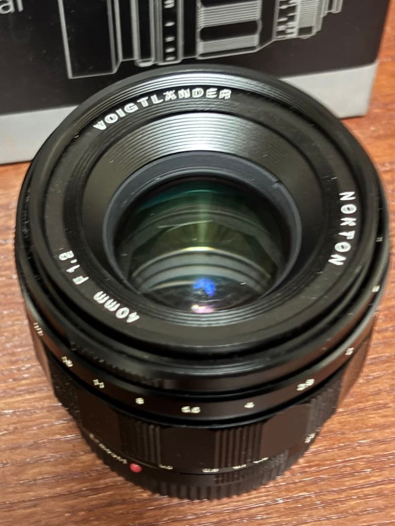 【美品】NOKTON 40mm F1.2 Eマウント