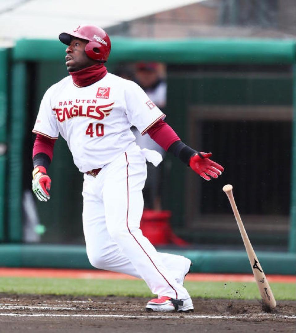 ピ*餅様 東北楽天ゴールデンイーグルス　ゼラス・ウィーラー　実使用バット NPB