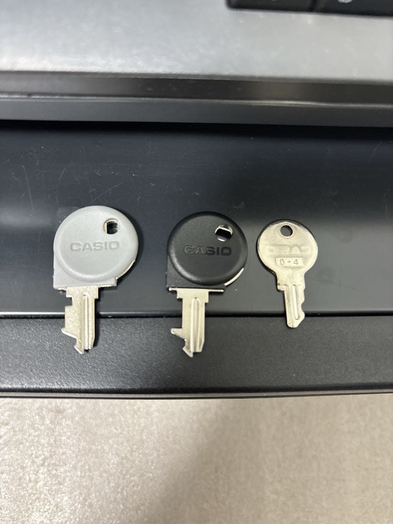 動作良好！CASIO カシオ NL-300 レジスター 鍵3本付属