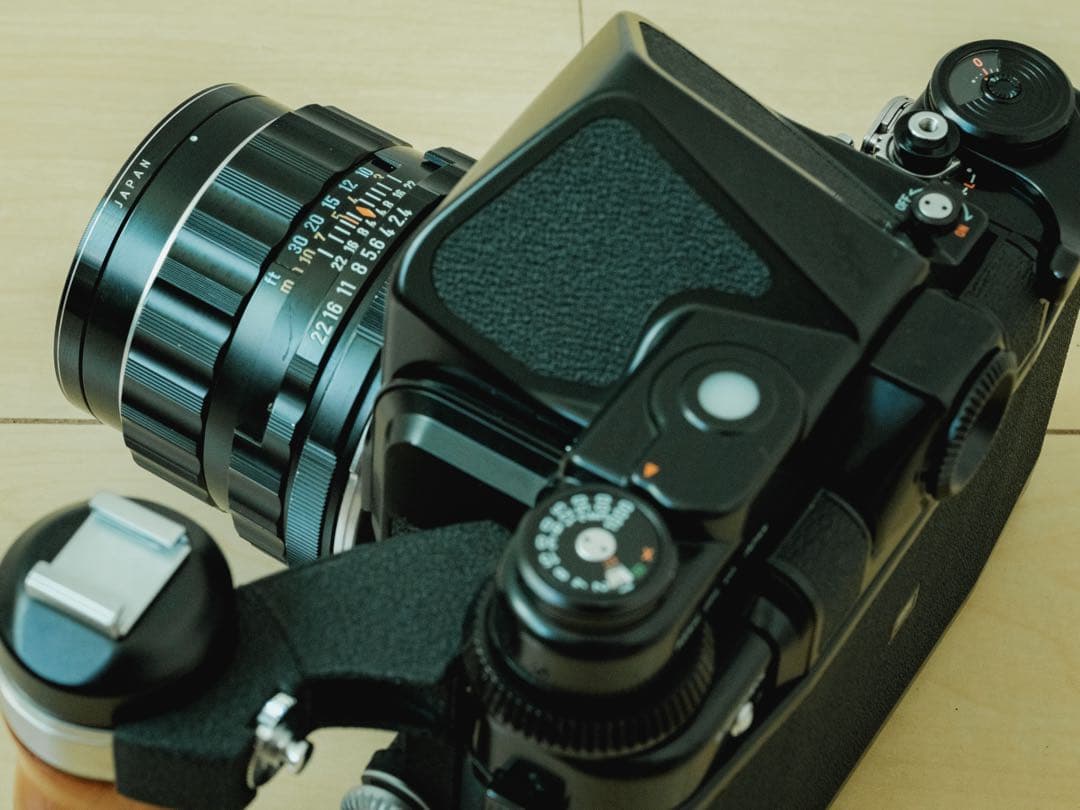 PENTAX67＋105mmF2.4＋付属品多数！！