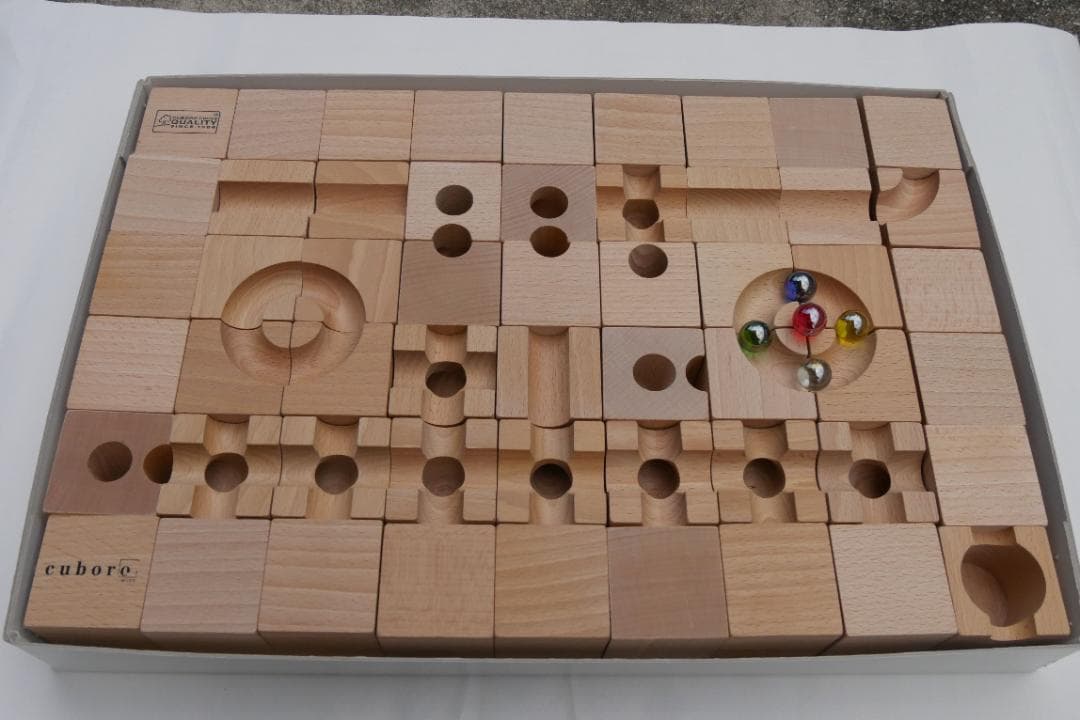 極美品★ キュボロ スタンダード 54ピース ★ Xmasプレゼントに！