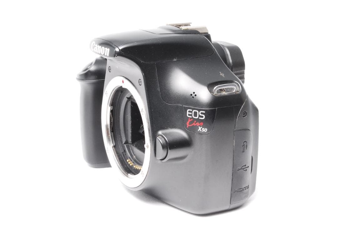 【新品級】Canon Kiss X50 一眼レフカメラ スマホ転送 初心おススメ