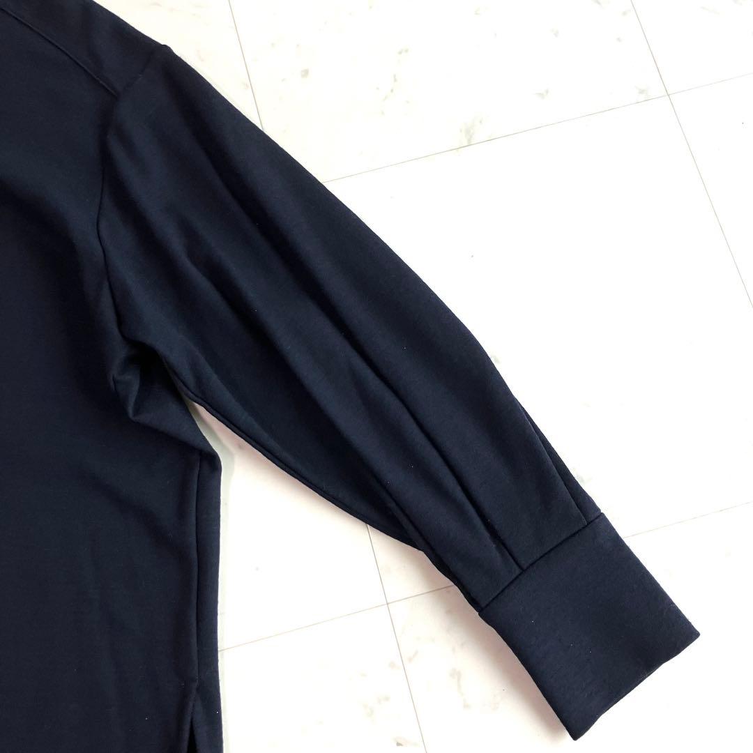 EBURE エブール クルーネック ブラウス　ソフトウール