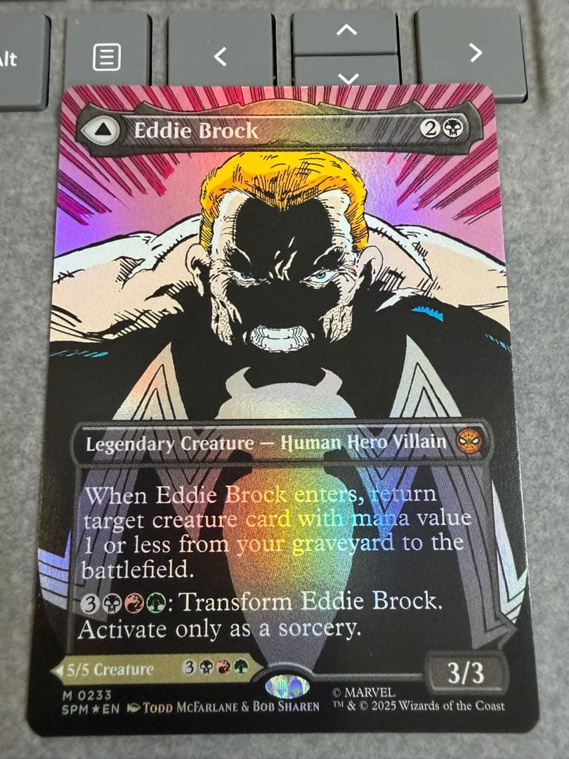 最安値 MTG エディ・ブロック / ヴェノム　クラシックコミック　FOIL