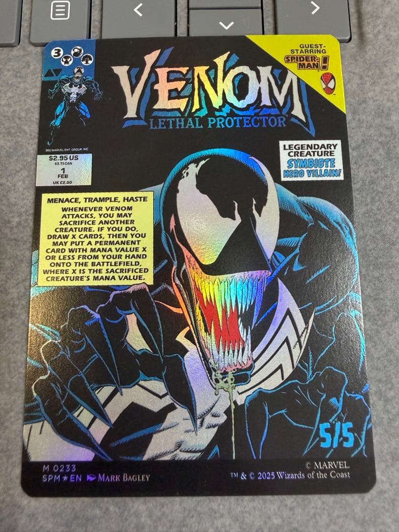 最安値 MTG エディ・ブロック / ヴェノム　クラシックコミック　FOIL