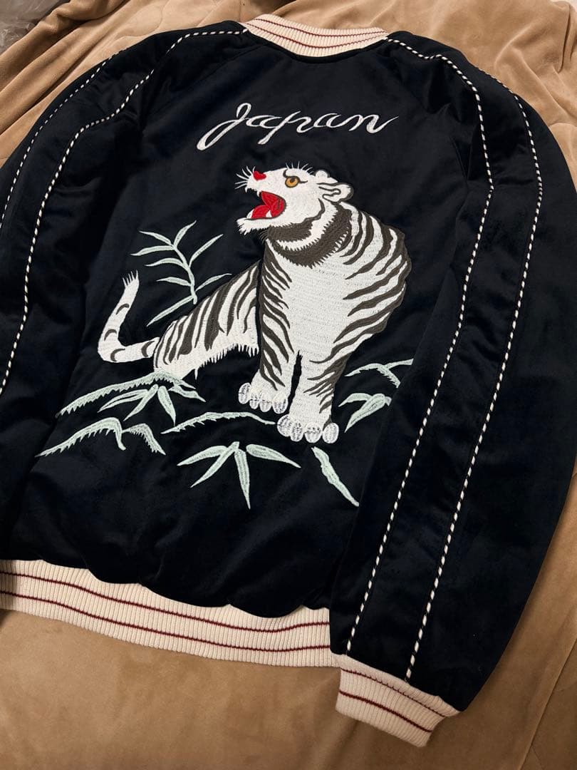 別珍 HOUSTON 虎 日本限定 スカジャン vintage unisex