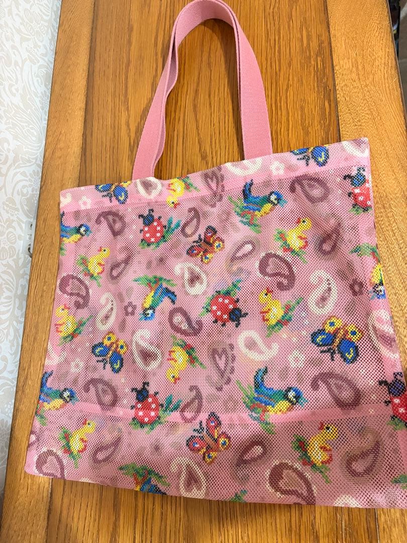 フェイラー　メッシュバッグ　ハイジペイズリー