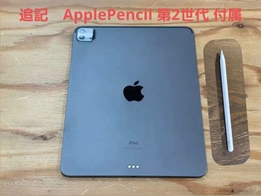 【ペンシル付】スペースグレイ Apple iPad Pro 11インチ