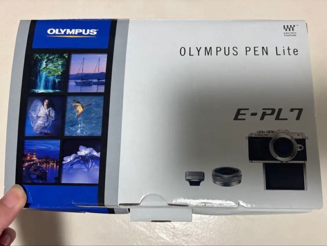 値下げ！OLIMPAS PEN Lite E-PL7 中古品　レンズLUMIX