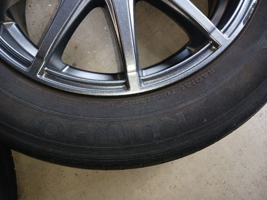 15インチ 175/65R15日産キューブに履いていましたホイールセット
