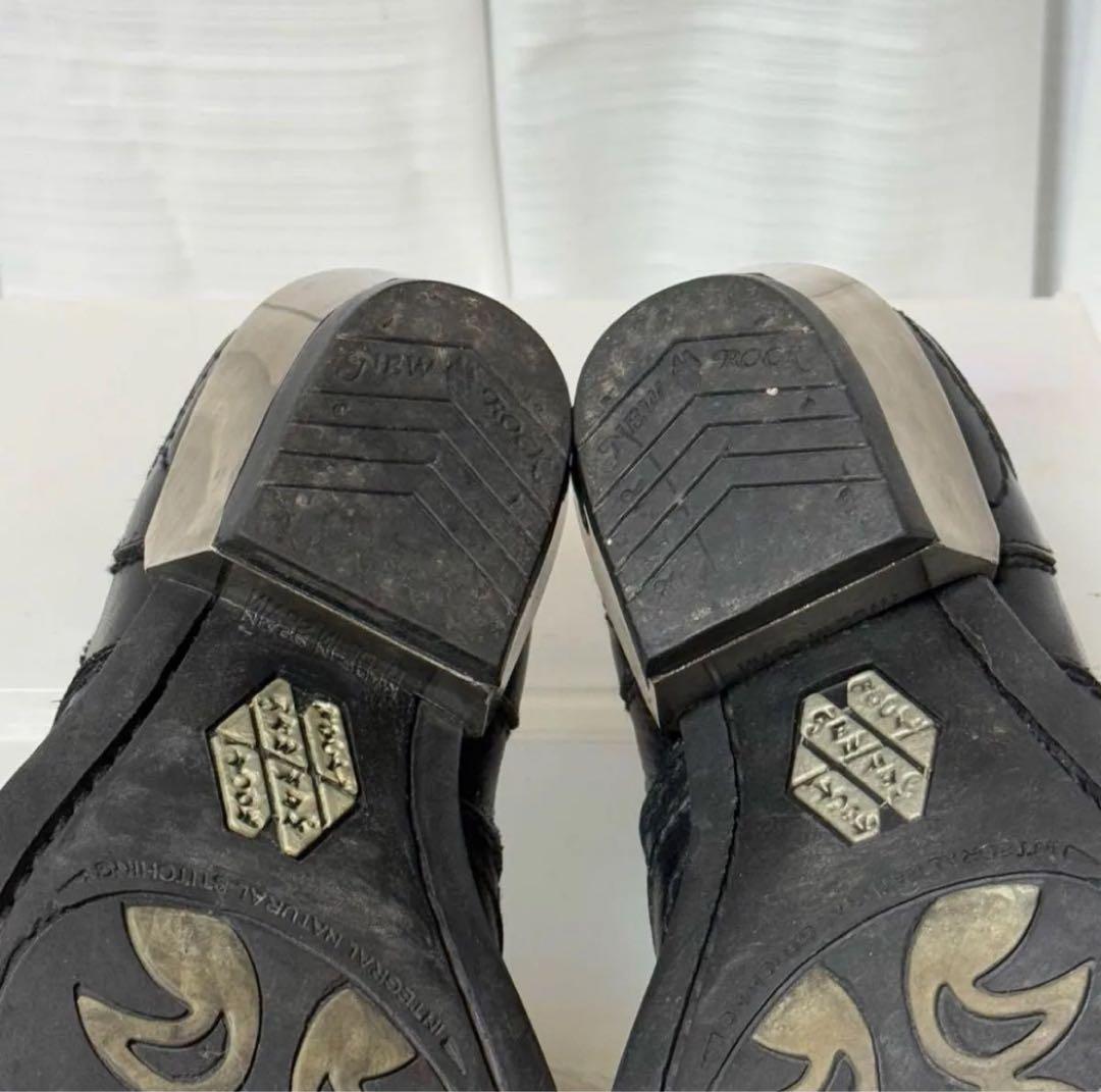 ⭐️極美品⭐️　NEW ROCK　ニューロック　ウエスタン　ポインテッドトゥ
