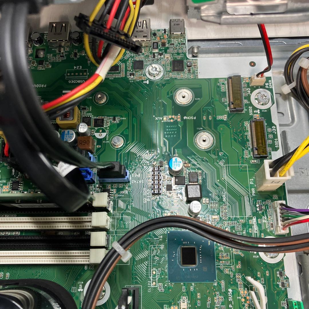 8世代！Core i5！HP EliteDesk 800G4！本体のみジャンク品