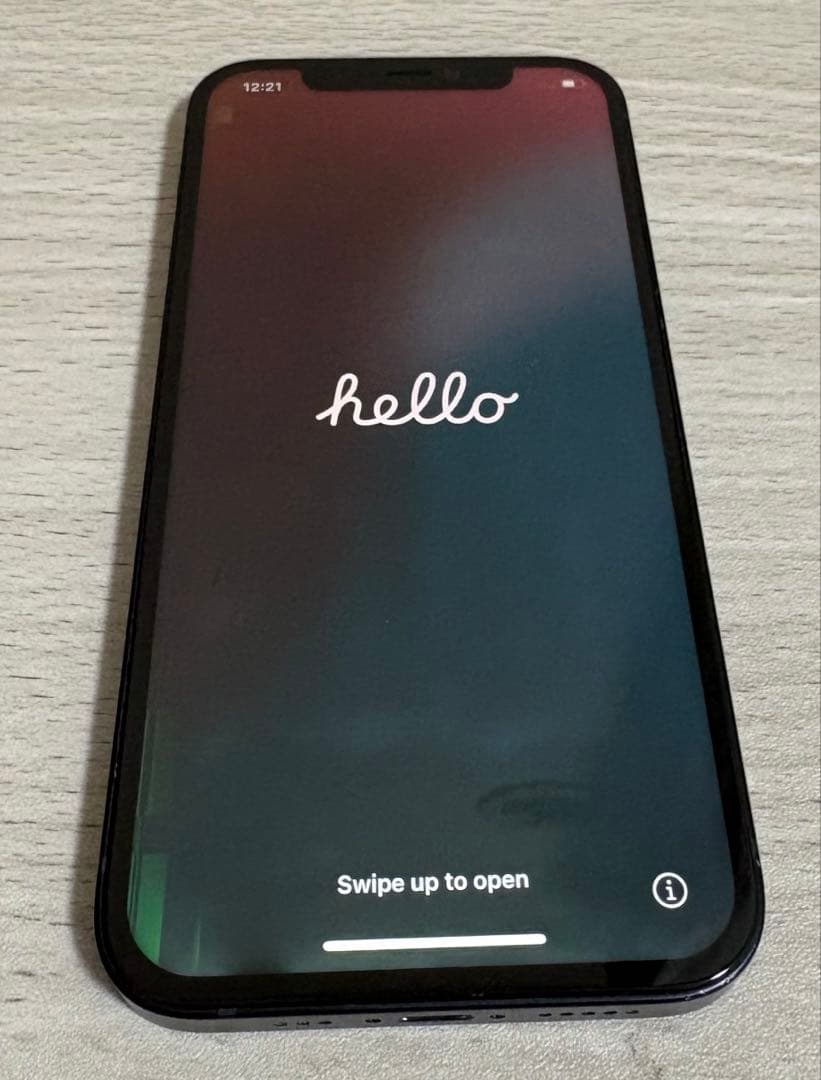 Apple iPhone 【ジャンク品】最終値下げ12 ブラック 12 GB本体