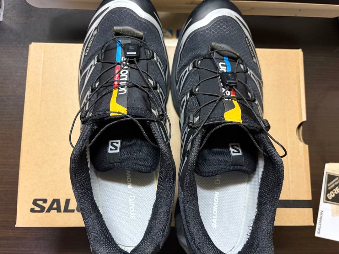 靴 Salomon XT-6 GORE-TEX 27.5cm blacksilver