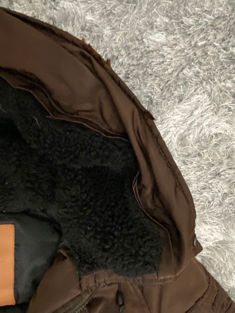 【最終値下げ】SPIEWAK フライトサテンジャケット　茶　ブラウン