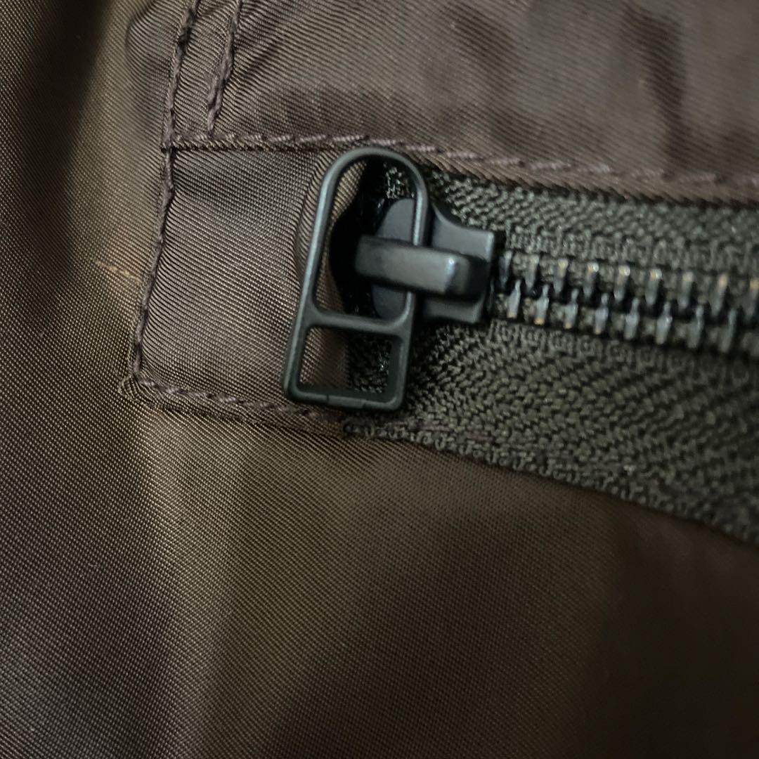 【最終値下げ】SPIEWAK フライトサテンジャケット　茶　ブラウン